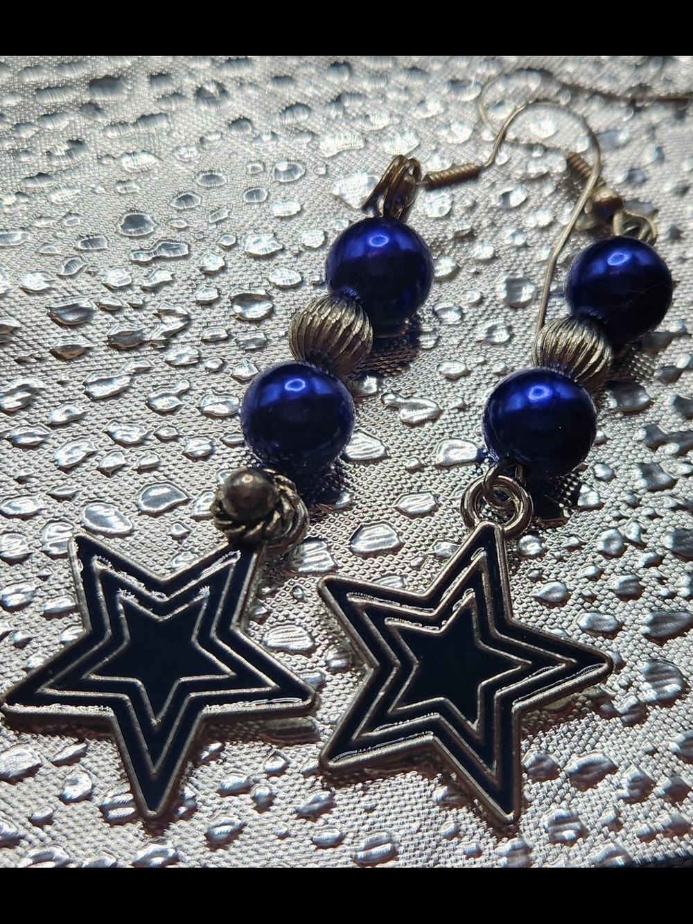 Dallas Cowboys Dangle Earrings